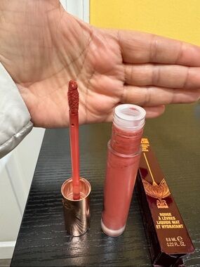 Charlotte Tilbury shade- “Walk of No Shame” Blur Lipstick